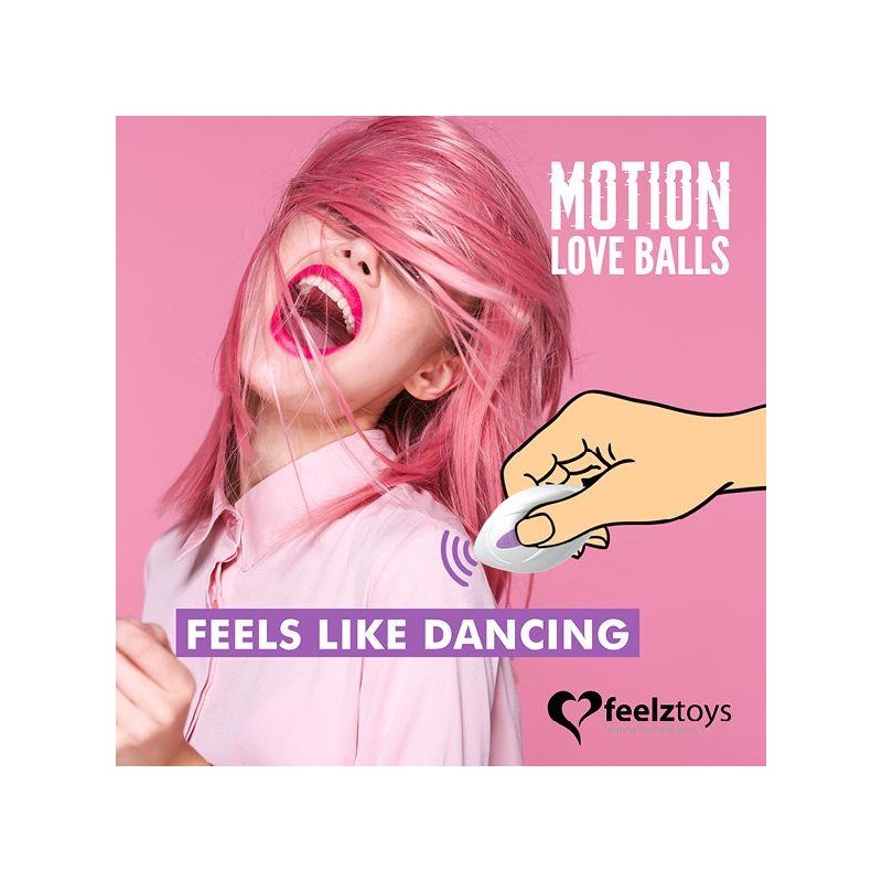 FeelzToys - Remote Controlled Motion Love Balls Jivy